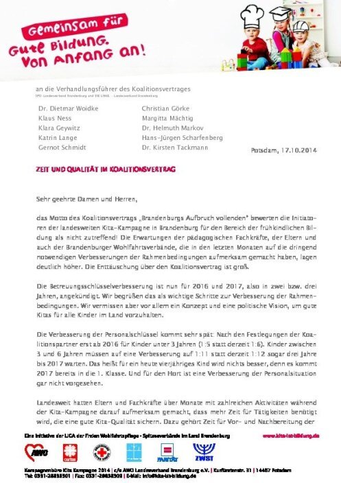 Offener Brief